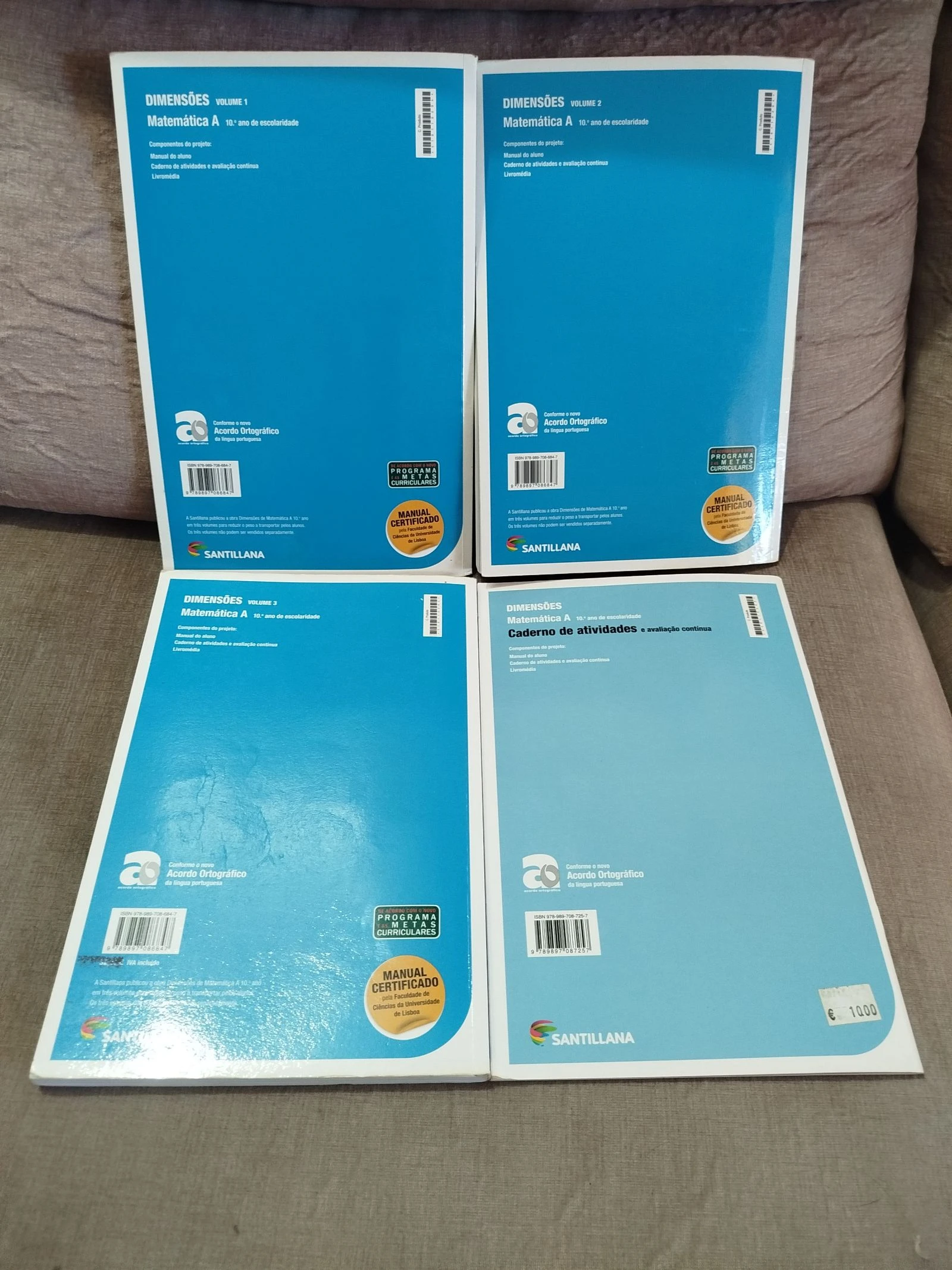Dimensions 10 - Mathematics A 3 manuals + activity notebook) – photo 2